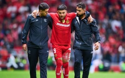 Lesión muscular deja fuera a Alexis Vega del Apertura 2025