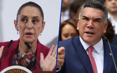 Sheinbaum responde a Alejandro Moreno tras anuncio de denuncia por expropiación de terrenos en Campeche